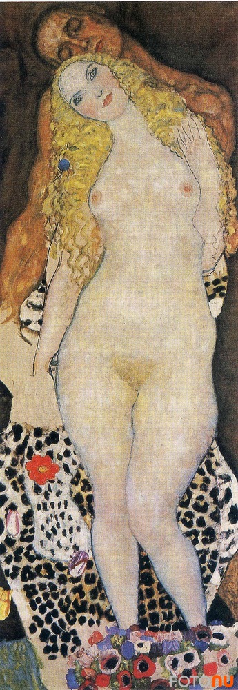 Adam and Eve, 1917-18, Klimt